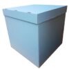 Коробка д/надутых шар 70х70х70см голубая