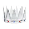 Корона "Царь" с камнями, цвет серебро 1498586